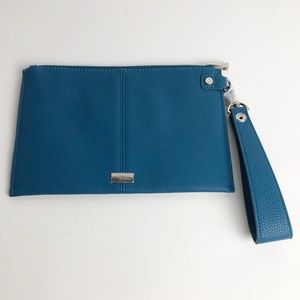Thirty-One Jewel Teal Blue Wristlet. NWOT.